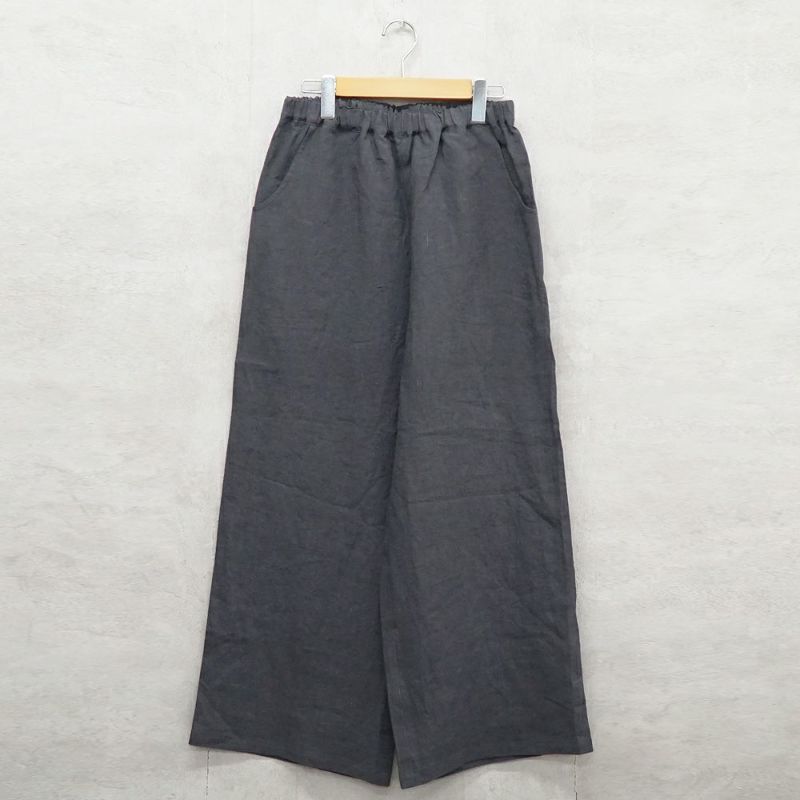 Branch m‘.,ブランチエム,ナチュラル,30代,40代,50代,60代,リネン,ゆったり,パンツ,リネンパンツ,テーパードパンツ,テーパード,タックテーパードパンツ,タックパンツ