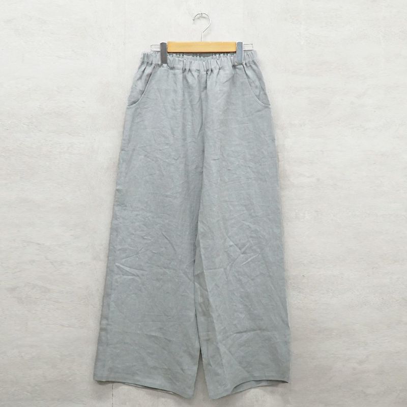 Branch m‘.,ブランチエム,ナチュラル,30代,40代,50代,60代,リネン,ゆったり,パンツ,リネンパンツ,テーパードパンツ,テーパード,タックテーパードパンツ,タックパンツ