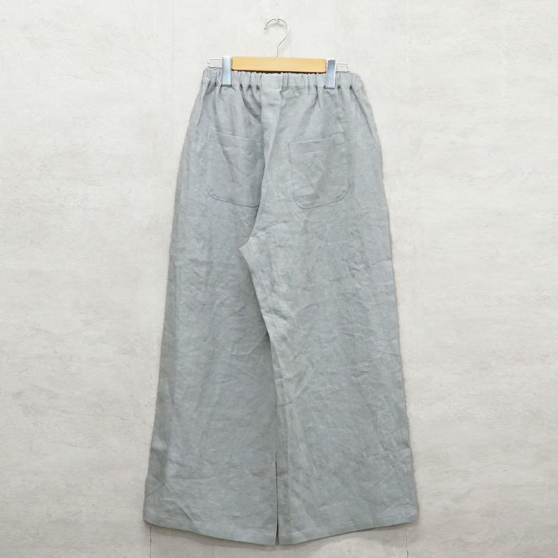 Branch m‘.,ブランチエム,ナチュラル,30代,40代,50代,60代,リネン,ゆったり,パンツ,リネンパンツ,テーパードパンツ,テーパード,タックテーパードパンツ,タックパンツ