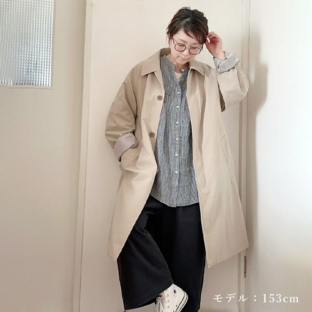 Branch m‘.,ブランチエム,ナチュラル,30代,40代,50代,60代,リネン,ゆったり,ブラウス,リネンブラウス,長袖ブラウス,チュニック,リネンチュニック,チュニックブラウス,ギャザーブラウス