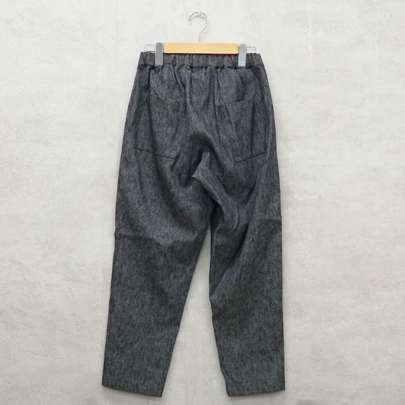 Branch m‘.,ブランチエム,ナチュラル,30代,40代,50代,60代,コットン,ゆったり,pants,パンツ,リネン,リネンコットン,デニム,デニムパンツ,テーパード,テーパードパンツ,デニムテーパード