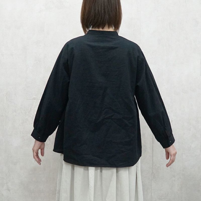 Branch m‘.,ブランチエム,ナチュラル,30代,40代,50代,60代,コットンリネン,綿麻,blouse,ブラウス,コットンリネンブラウス,ギャザーブラウス,羽織,羽織ブラウス,