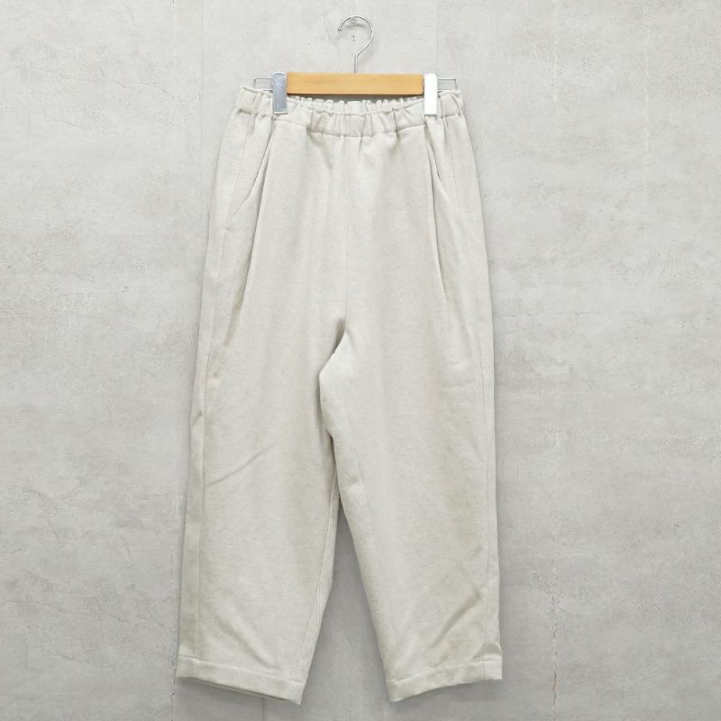 Branch m‘.,ブランチエム,ナチュラル,30代,40代,50代,60代,コットン,ゆったり,pants,パンツ,テーパードパンツ,テーパード,コットンリネン,ウール, 