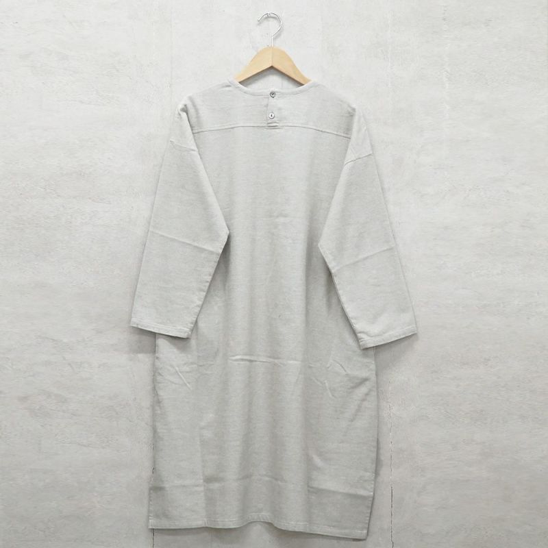 Branch m‘.,ブランチエム,ナチュラル,30代,40代,50代,60代,コットン,ゆったり,ワンピース ,綿,綿ウール,コットンウール,ワンピース,起毛ワンピース,チュニックワンピース