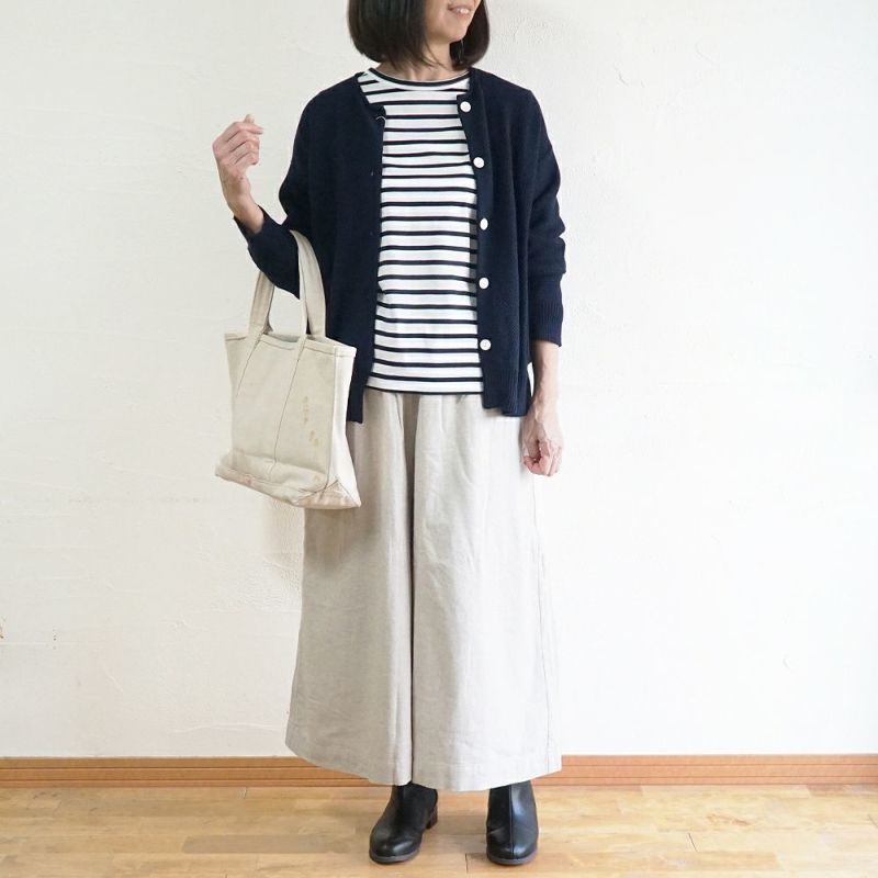 Branch m‘.,ブランチエム,ナチュラル,30代,40代,50代,60代,コットン,ゆったり,綿,綿ウール,コットンウール, pants,パンツ,ワイドパンツ,ギャザーパンツ,