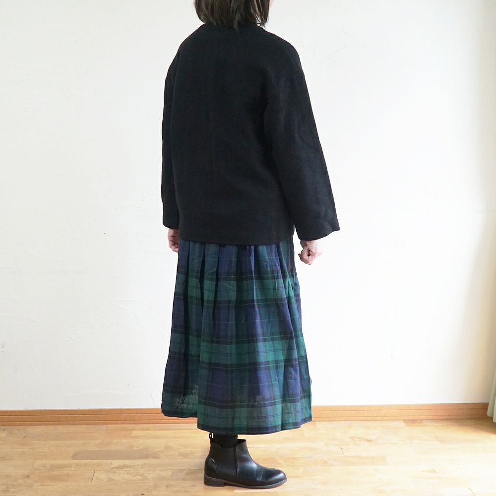 Branch m‘.,ブランチエム,ナチュラル,30代,40代,50代,60代,ウール,ゆったり,コート,ジャケット,スタンドカラー,スタンドカラージャケット,スタンドカラーコート,ウールコート,ショートコート,