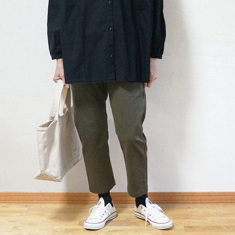 Branch m‘.,ブランチエム,ナチュラル,30代,40代,50代,60代,コットン,ゆったり,pants,パンツ,ストレートパンツ,ウール,アンダーパンツ,ストレッチ,ストレッチパンツ