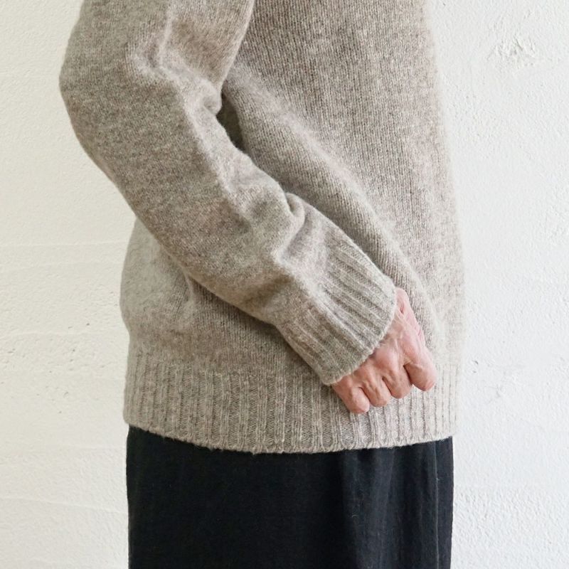 Branch m‘.,ブランチエム,ナチュラル,30代,40代,50代,60代,ウール,ゆったり,knit,ニット,求心編み,ニットプルオーバー,SO,エスオー,