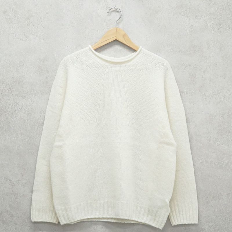 Branch m‘.,ブランチエム,ナチュラル,30代,40代,50代,60代,ウール,ゆったり,knit,ニット,求心編み,ニットプルオーバー,SO,エスオー,