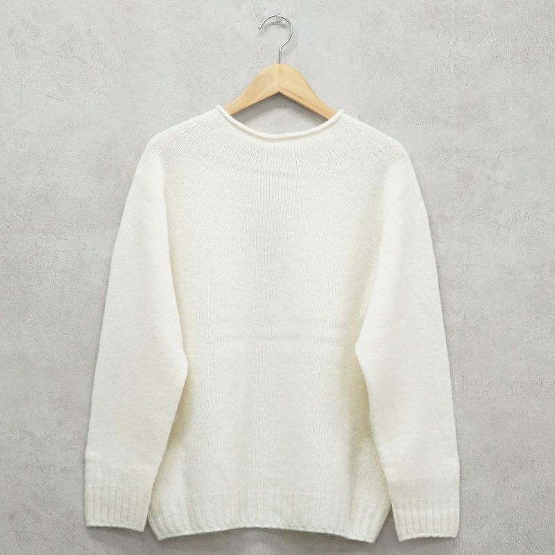 Branch m‘.,ブランチエム,ナチュラル,30代,40代,50代,60代,ウール,ゆったり,knit,ニット,求心編み,ニットプルオーバー,SO,エスオー,