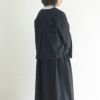 Branch m‘.,ブランチエム,ナチュラル,30代,40代,50代,60代,リネン,ゆったり,ジャケット,リネンジャケット,クルーネックジャケット,ノーカラージャケット,ショート丈,ショートジャケット,フォーマル,オケージョン,セットアップ