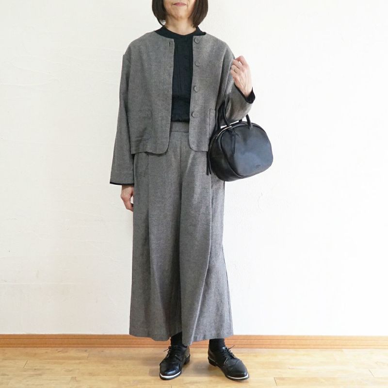 Branch m‘.,ブランチエム,ナチュラル,30代,40代,50代,60代,コットン,ゆったり,コットン,コットンブラウス,綿ブラウス,タックブラウス,ピンタックブラウス,ピンタック,フォーマル,オケージョン,セットアップ