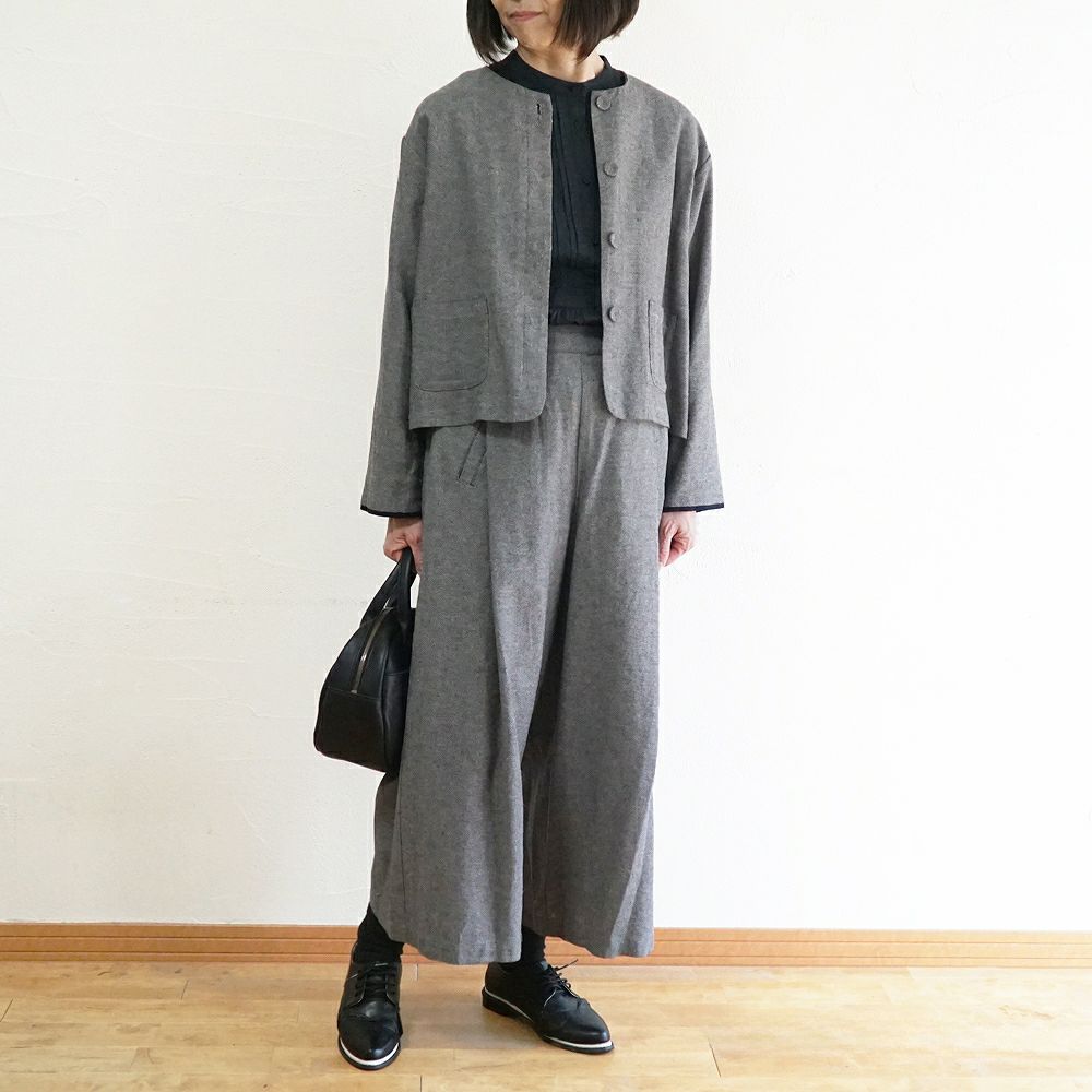 Branch m‘.,ブランチエム,ナチュラル,30代,40代,50代,60代,コットン,ゆったり,コットン,コットンブラウス,綿ブラウス,タックブラウス,ピンタックブラウス,ピンタック,フォーマル,オケージョン,セットアップ