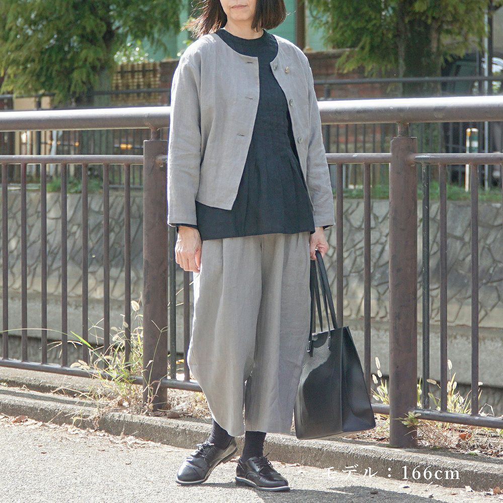 Branch m‘.,ブランチエム,ナチュラル,30代,40代,50代,60代,リネン,ゆったり,フォーマル,オケージョン,セットアップお仕事,パンツ,テーパード,テーパードパンツ,リネンパンツ,タックワイドパンツ,ワイドパンツ,タックパンツ,