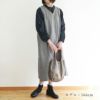 Branch m‘.,ブランチエム,ナチュラル,30代,40代,50代,60代,リネン,ゆったり, ワンピース,リネンワンピース,ノースリーブワンピース,Vネック,Vネックワンピース,フォーマル,オケージョン,セットアップ