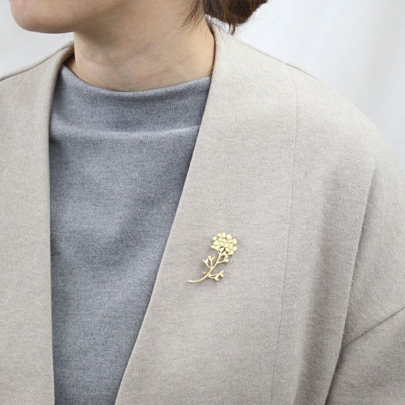 Branch m‘.,ブランチエム,ナチュラル,30代,40代,50代,60代,ブローチ,ルチカ,アクセサリー,花,フラワー