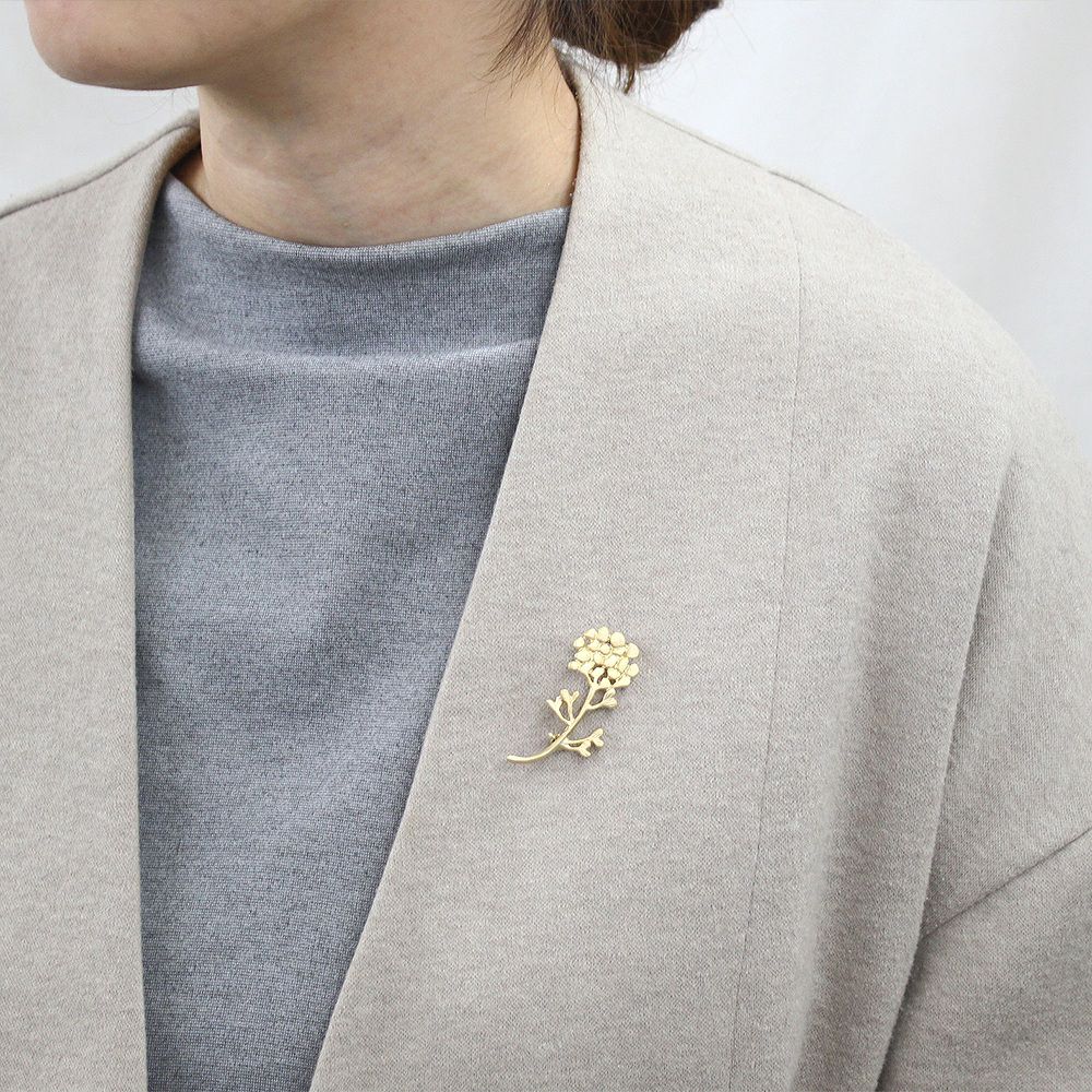 Branch m‘.,ブランチエム,ナチュラル,30代,40代,50代,60代,ブローチ,ルチカ,アクセサリー,花,フラワー