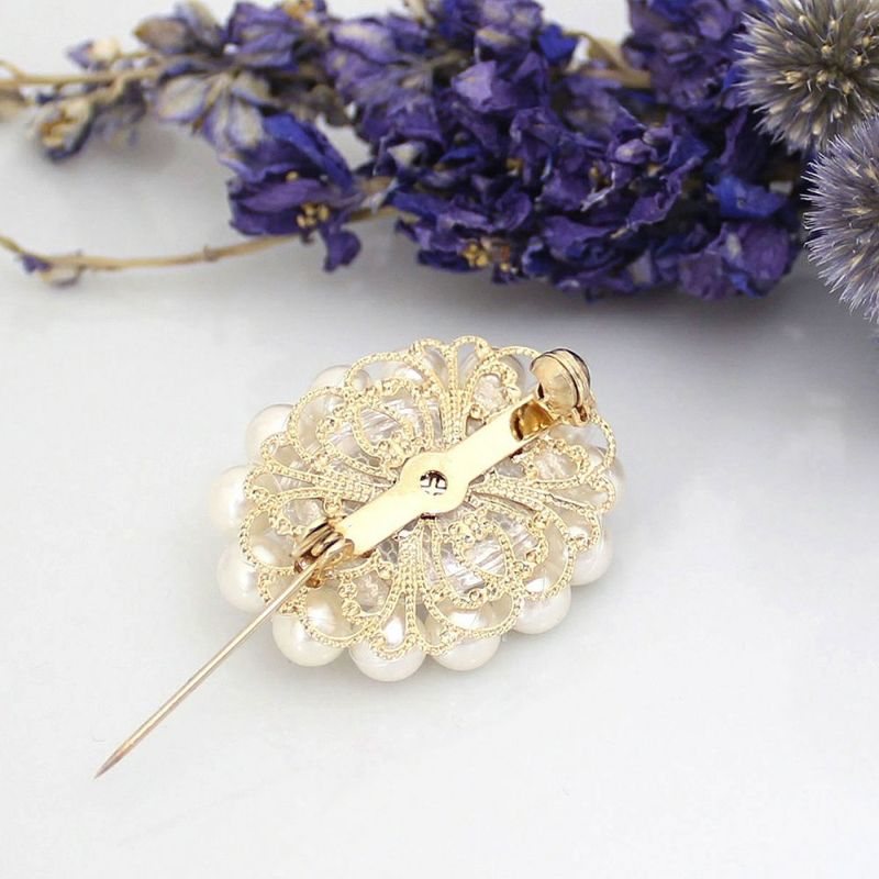 Branch m‘.,ブランチエム,ナチュラル,30代,40代,50代,60代,ブローチ,ルチカ,アクセサリー,レース,パール,