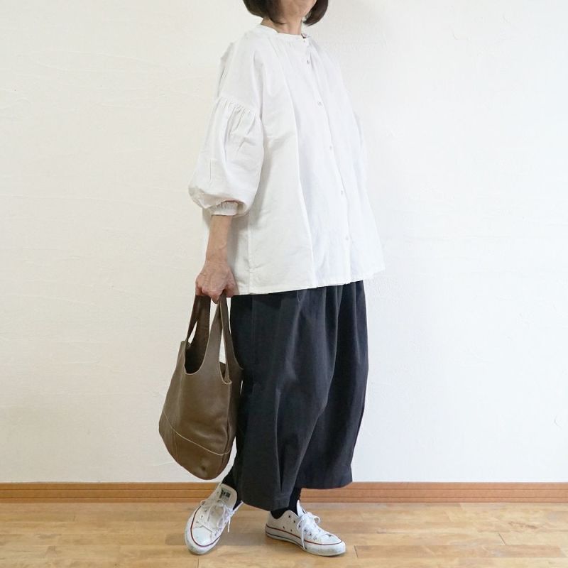 Branch m‘.,ブランチエム,ナチュラル,30代,40代,50代,60代,リネン,ゆったり,麻,コットンリネン,綿麻,パンツ,ボウルパンツ,ワイドパンツ,フィグパンツ,