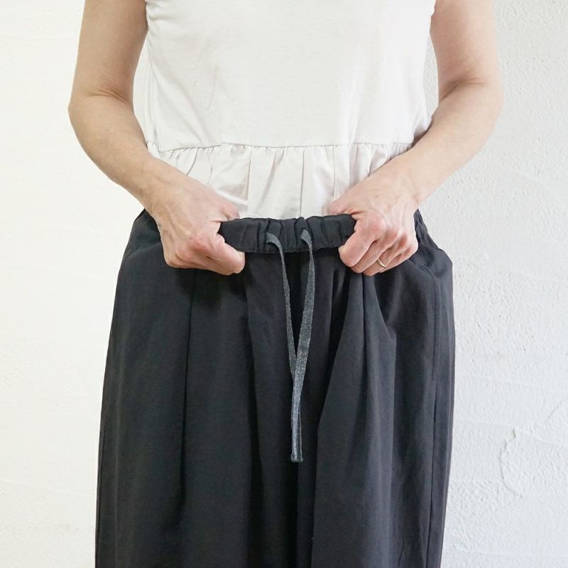 Branch m‘.,ブランチエム,ナチュラル,30代,40代,50代,60代,リネン,ゆったり,麻,コットンリネン,綿麻,パンツ,ボウルパンツ,ワイドパンツ,フィグパンツ,