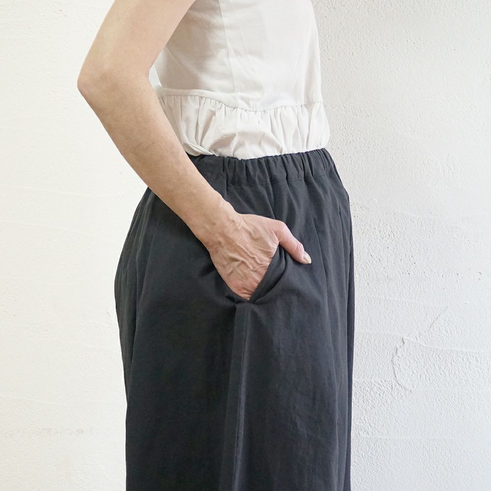 Branch m‘.,ブランチエム,ナチュラル,30代,40代,50代,60代,リネン,ゆったり,麻,コットンリネン,綿麻,パンツ,ボウルパンツ,ワイドパンツ,フィグパンツ,