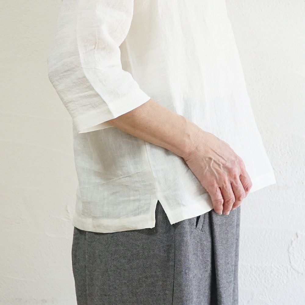 Branch m‘.,ブランチエム,ナチュラル,30代,40代,50代,60代,リネン,ゆったり,麻,コットンリネン,綿麻,パンツ,ボウルパンツ,ワイドパンツ,フィグパンツ,