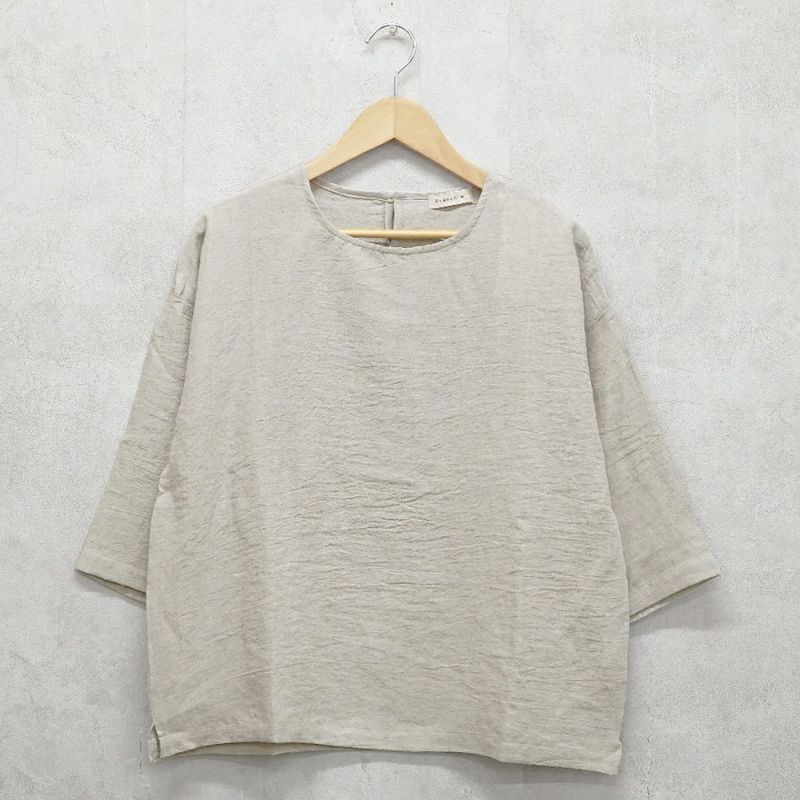 Branch m‘.,ブランチエム,ナチュラル,30代,40代,50代,60代,リネン,ゆったり,麻,コットンリネン,綿麻,パンツ,ボウルパンツ,ワイドパンツ,フィグパンツ,