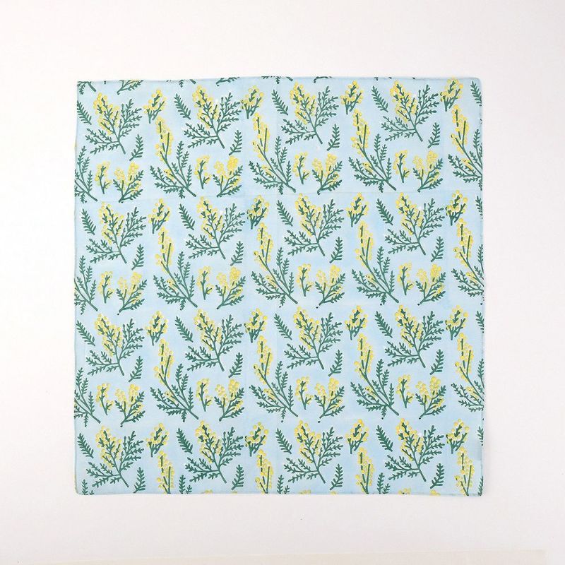 Branch m‘.,ブランチエム,ナチュラル,30代,40代,50代,60代,ハンカチ,花柄,ミモザ