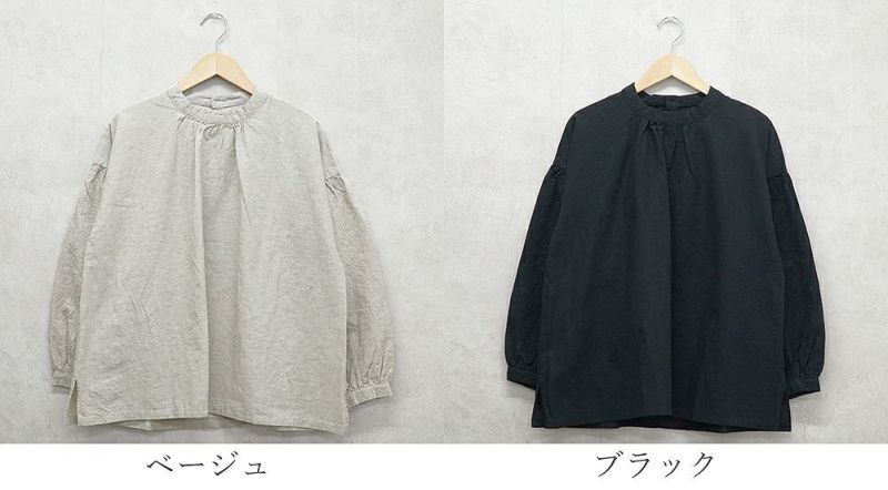Branch m‘.,ブランチエム,ナチュラル,30代,40代,50代,60代,リネン,ゆったり,刺繍,刺繍ブラウス,blouse,ブラウス,プルオーバー,プルオーバーブラウス