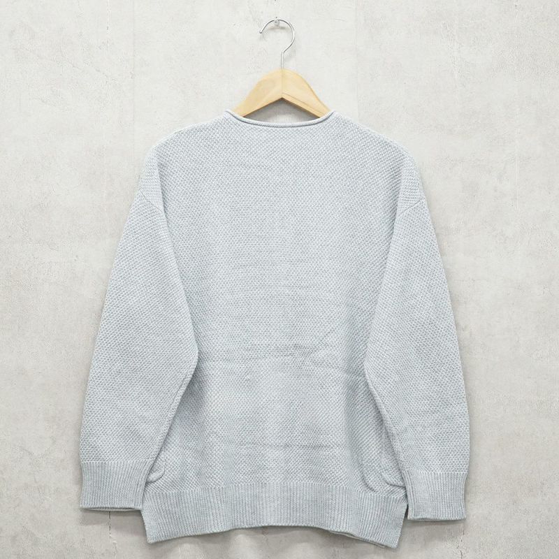 Branch m‘.,ブランチエム,ナチュラル,30代,40代,50代,60代,コットン,ゆったり, ニット,コットンニット,綿,綿ニット,ニットカーディガン,カーディガン,