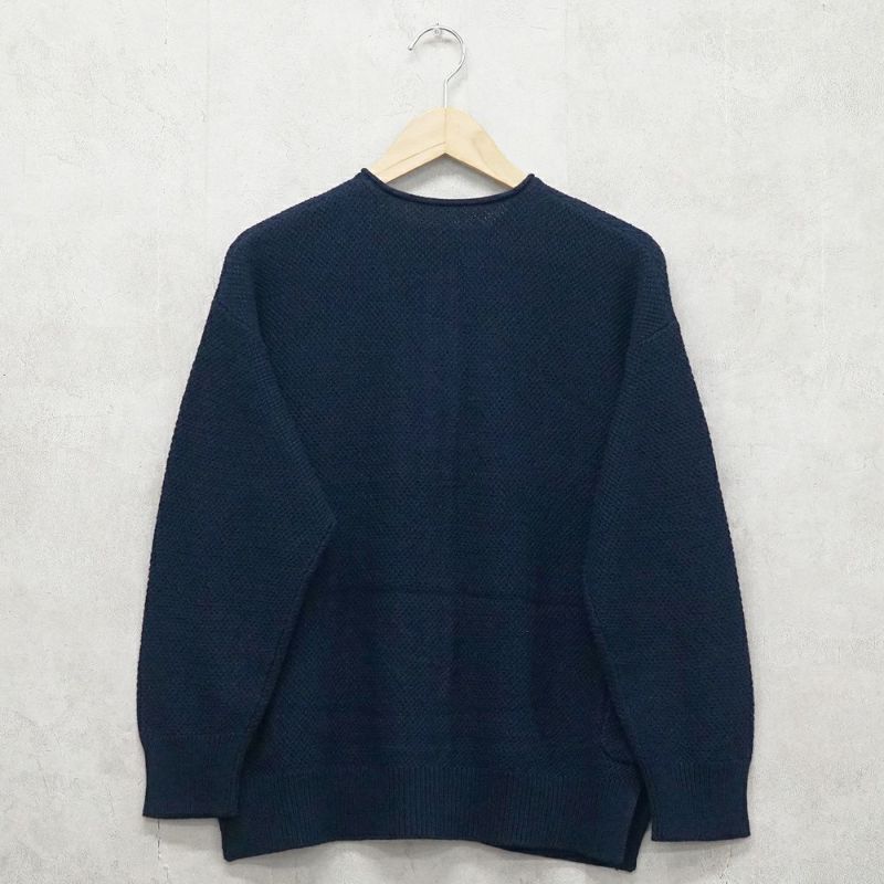 Branch m‘.,ブランチエム,ナチュラル,30代,40代,50代,60代,コットン,ゆったり, ニット,コットンニット,綿,綿ニット,ニットカーディガン,カーディガン,