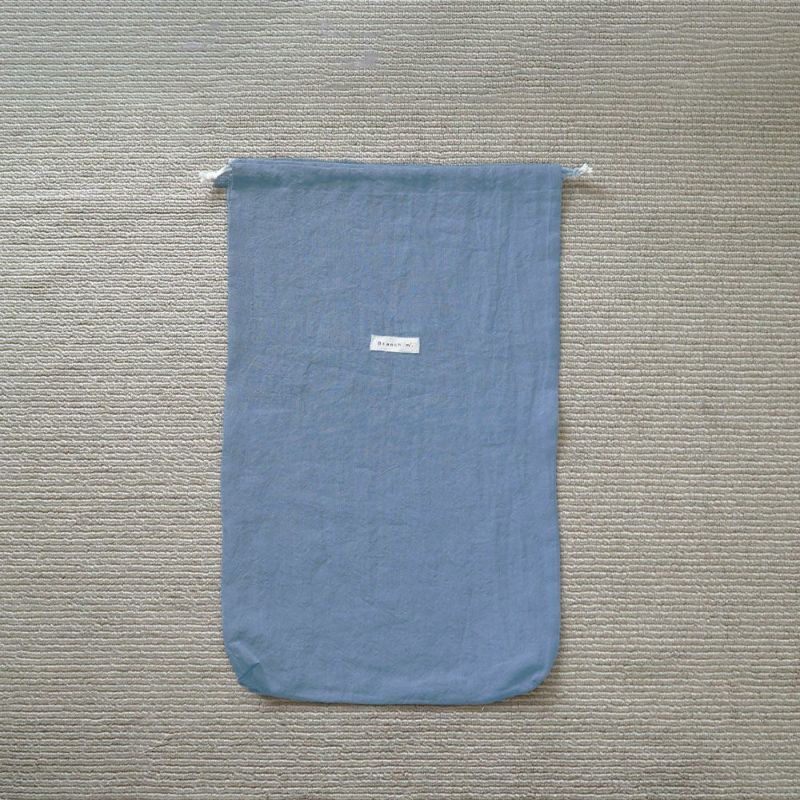 Branch m‘.,ブランチエム,ナチュラル,30代,40代,50代,60代,リネン,ゆったり,巾着,travel,トラベル,トラベルグッズ,仕分け,リネン巾着