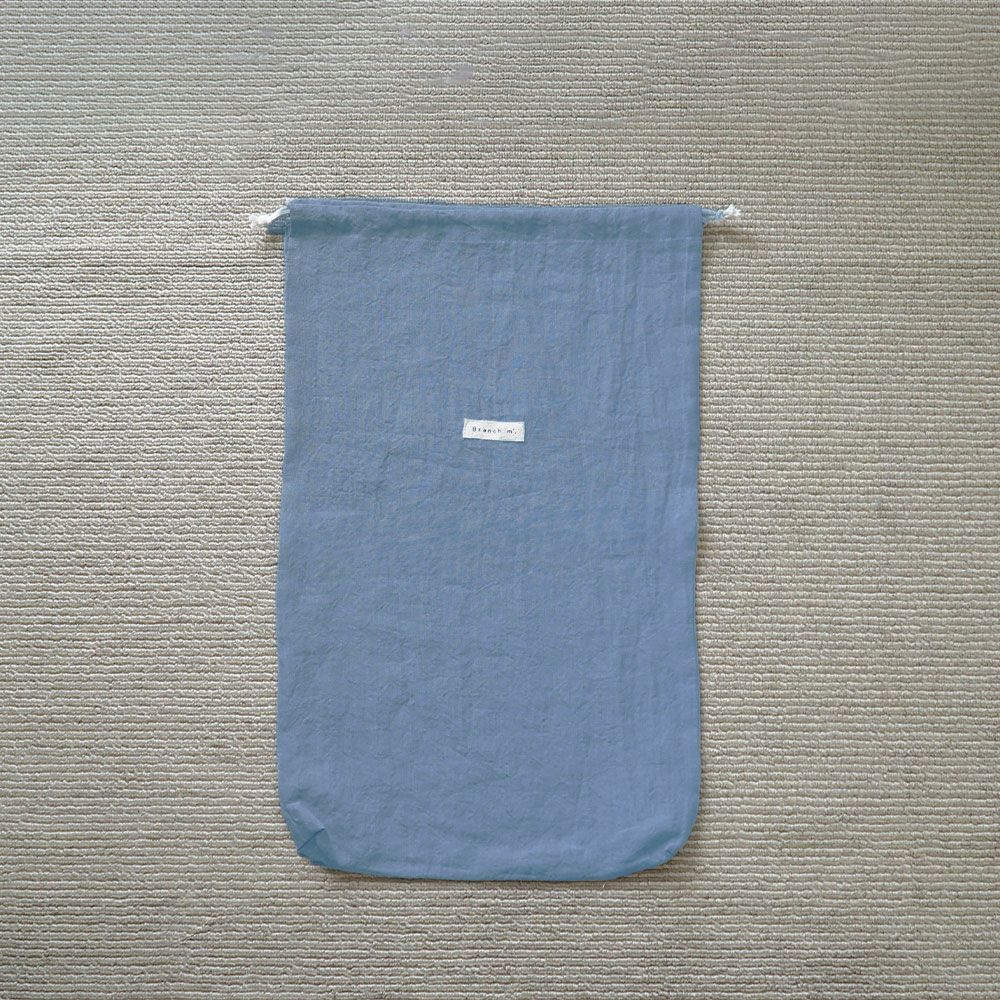 Branch m‘.,ブランチエム,ナチュラル,30代,40代,50代,60代,リネン,ゆったり,巾着,travel,トラベル,トラベルグッズ,仕分け,リネン巾着