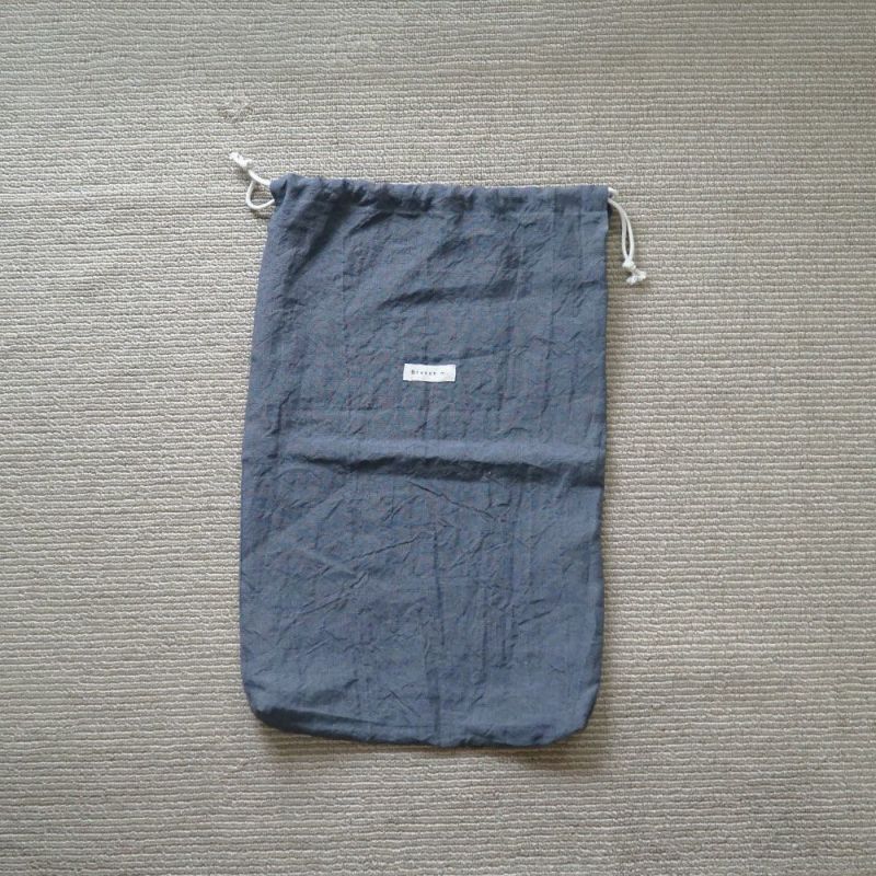 Branch m‘.,ブランチエム,ナチュラル,30代,40代,50代,60代,リネン,ゆったり,巾着,travel,トラベル,トラベルグッズ,仕分け,リネン巾着