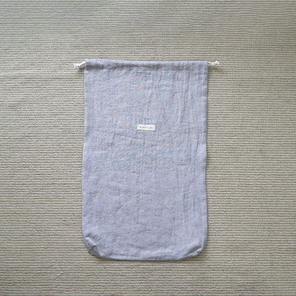 Branch m‘.,ブランチエム,ナチュラル,30代,40代,50代,60代,リネン,ゆったり,巾着,travel,トラベル,トラベルグッズ,仕分け,リネン巾着