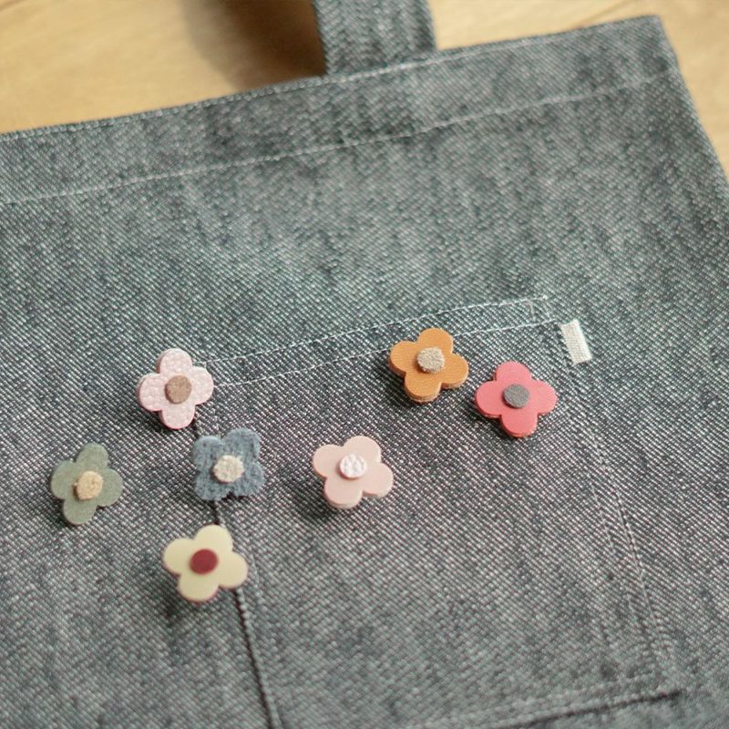 Branch m‘.,ブランチエム,ナチュラル,30代,40代,50代,60代,ブローチ,本革,革,ブートニエール,