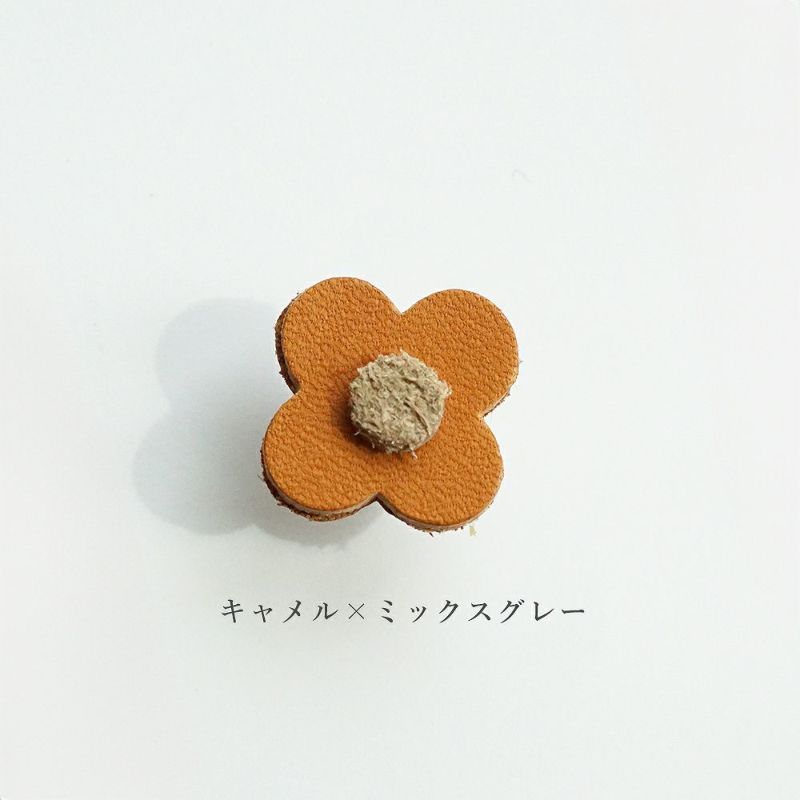 Branch m‘.,ブランチエム,ナチュラル,30代,40代,50代,60代,ブローチ,本革,革,ブートニエール,