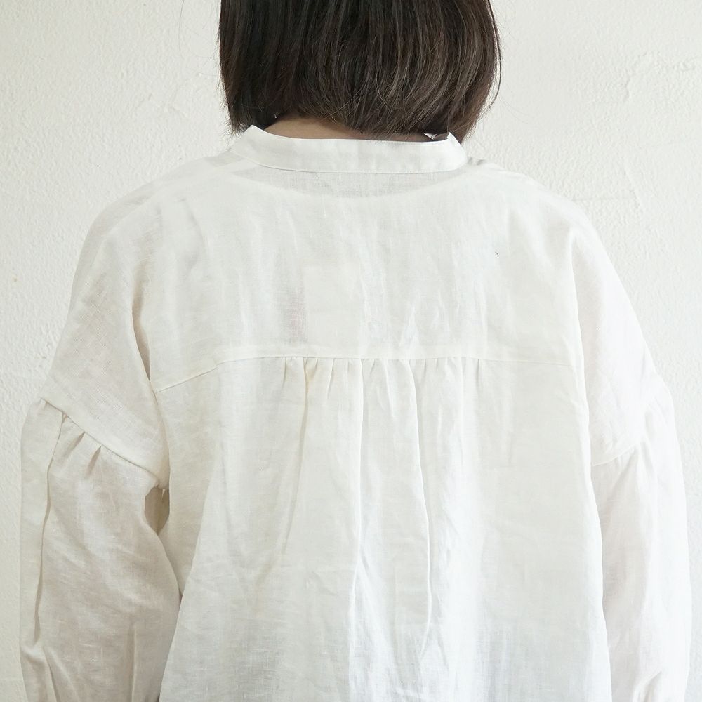 Branch m‘.,ブランチエム,ナチュラル,30代,40代,50代,60代,リネン,ゆったり,ブラウス,リネンブラウス,スキッパーブラウス,スキッパー 