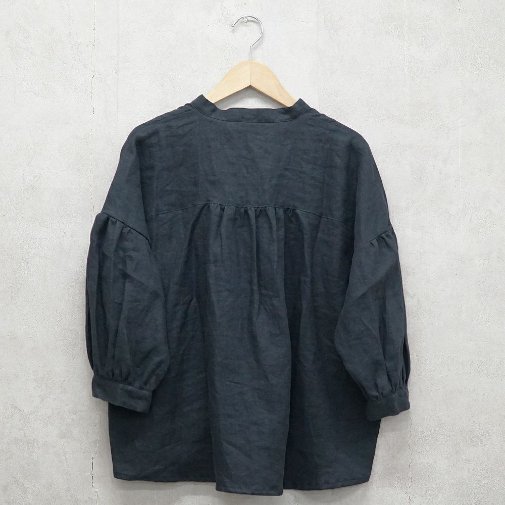 Branch m‘.,ブランチエム,ナチュラル,30代,40代,50代,60代,リネン,ゆったり,ブラウス,リネンブラウス,スキッパーブラウス,スキッパー 