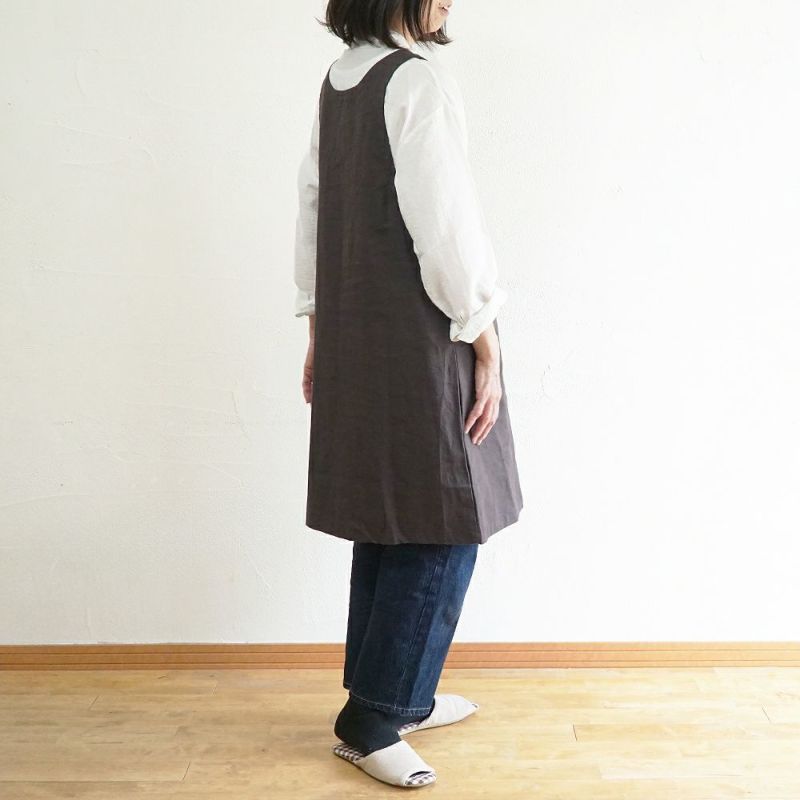 Branch m‘.,ブランチエム,ナチュラル,30代,40代,50代,60代,リネン,ゆったり,homeworking,エプロン, 