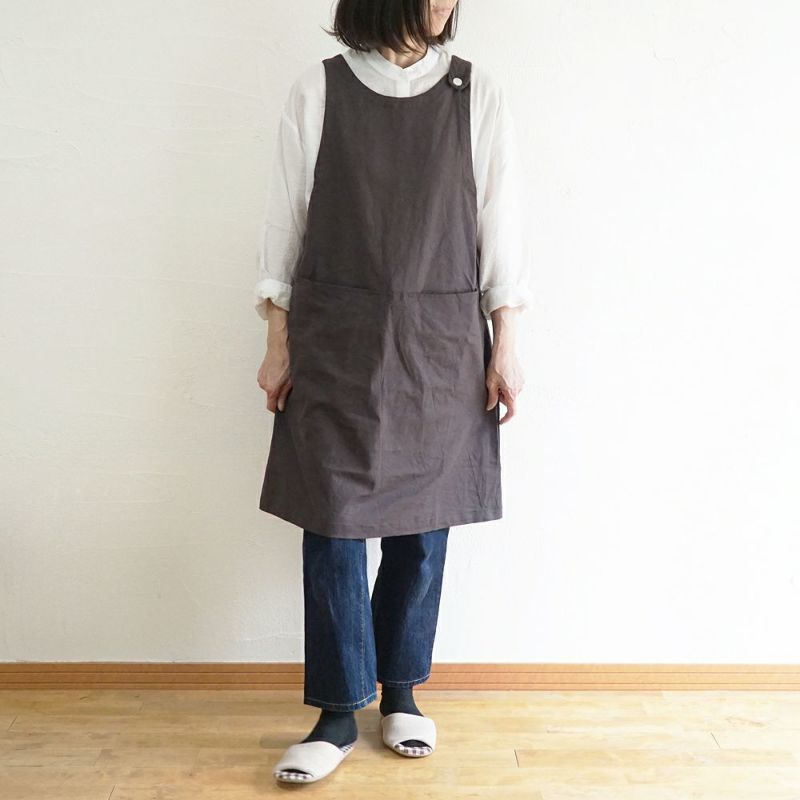 Branch m‘.,ブランチエム,ナチュラル,30代,40代,50代,60代,リネン,ゆったり,homeworking,エプロン, 