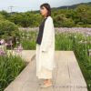 Branch m‘.,ブランチエム,ナチュラル,30代,40代,50代,60代,リネン,ゆったり,カーディガン,ショール,リネンカーデ,リネンカーディガン,リネンショール,ショールカーディガン,ストールカーディガン,紫外線対策,冷房対策