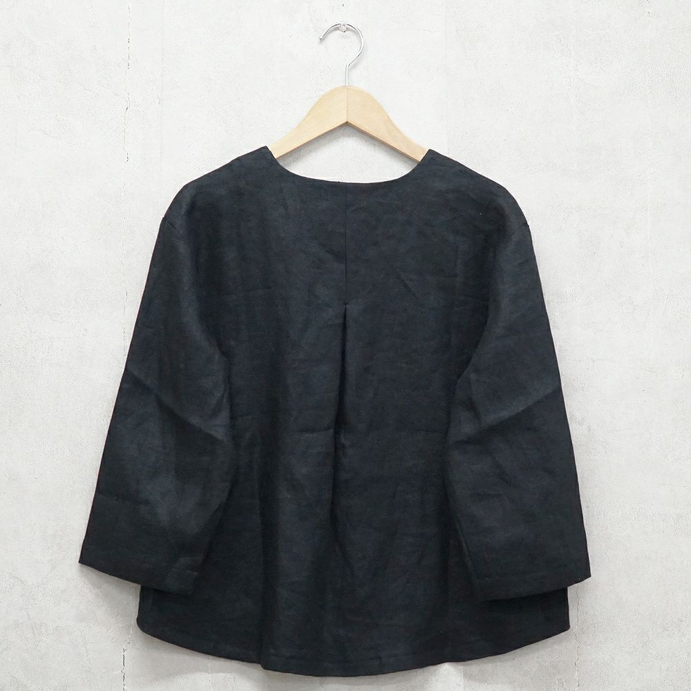 Branch m‘.,ブランチエム,ナチュラル,30代,40代,50代,60代,リネン,ゆったり,ジャケット,リネンジャケット,Vネック、Vネックジャケット,ノーカラージャケット,ショート丈,ショートジャケット,フォーマル,オケージョン,セットアップ