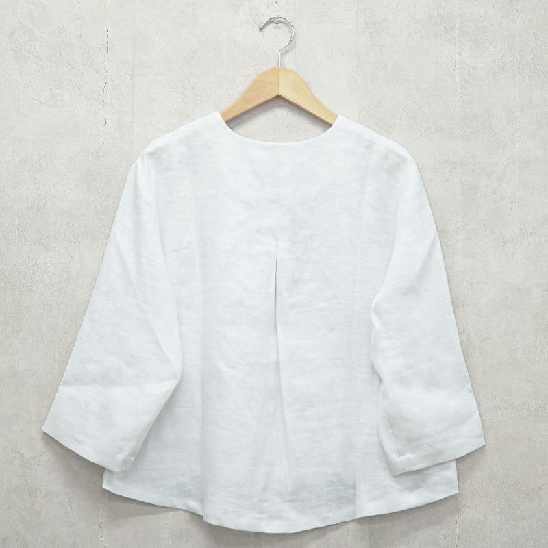 Branch m‘.,ブランチエム,ナチュラル,30代,40代,50代,60代,リネン,ゆったり,ジャケット,リネンジャケット,Vネック、Vネックジャケット,ノーカラージャケット,ショート丈,ショートジャケット,フォーマル,オケージョン,セットアップ