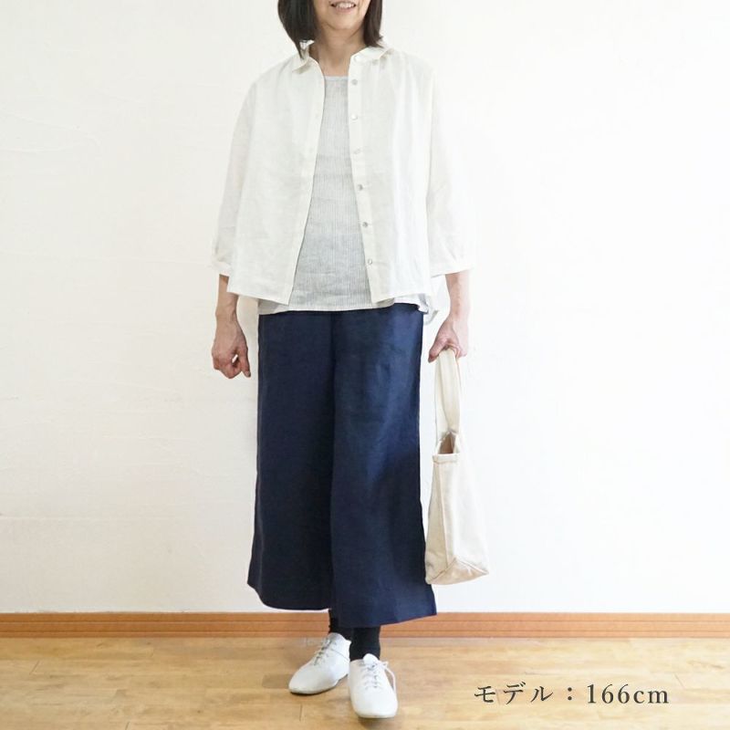 Branch m‘.,ブランチエム,ナチュラル,30代,40代,50代,60代,リネン,ゆったり,パンツ,リネンパンツ,ワイドパンツ,リネンワイドパンツ,セットアップ,