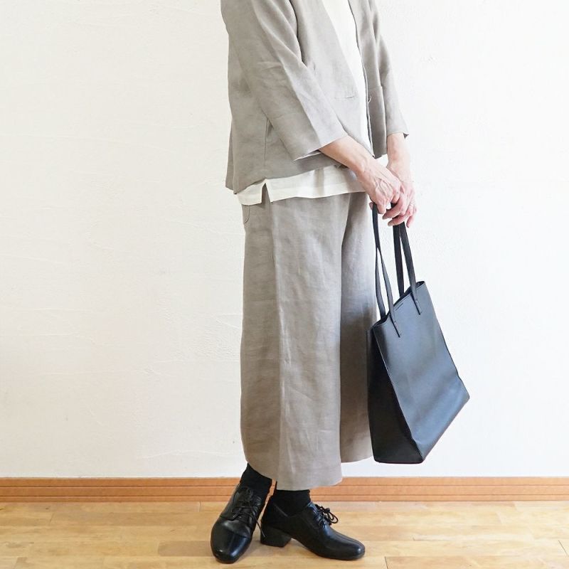 Branch m‘.,ブランチエム,ナチュラル,30代,40代,50代,60代,リネン,ゆったり,パンツ,リネンパンツ,ワイドパンツ,リネンワイドパンツ,セットアップ,