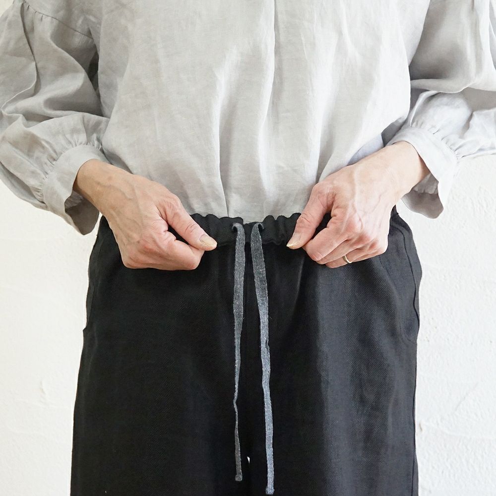 Branch m‘.,ブランチエム,ナチュラル,30代,40代,50代,60代,リネン,ゆったり,パンツ,リネンパンツ,ワイドパンツ,リネンワイドパンツ,セットアップ,