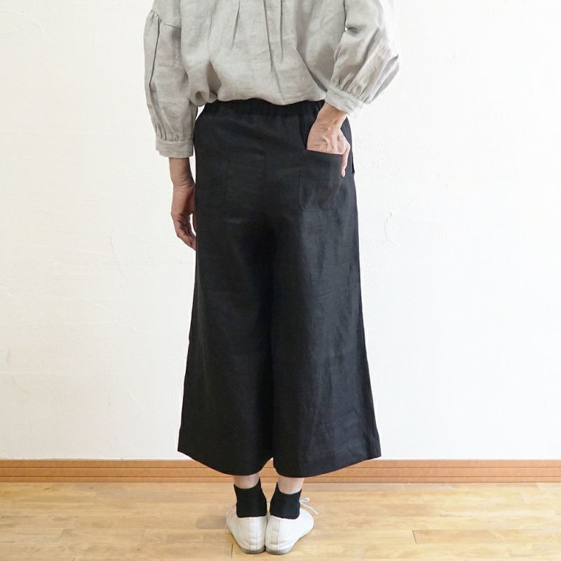 Branch m‘.,ブランチエム,ナチュラル,30代,40代,50代,60代,リネン,ゆったり,パンツ,リネンパンツ,ワイドパンツ,リネンワイドパンツ,セットアップ,