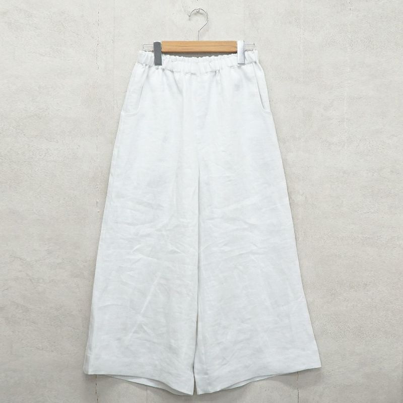 Branch m‘.,ブランチエム,ナチュラル,30代,40代,50代,60代,リネン,ゆったり,パンツ,リネンパンツ,ワイドパンツ,リネンワイドパンツ,セットアップ,