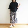Branch m‘.,ブランチエム,ナチュラル,30代,40代,50代,60代,コットン,ゆったり,Tシャツ,ビッグTシャツ,オーバーサイズTシャツ,５分袖,５分袖Tシャツ 